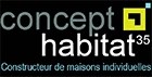 Logo agence CONCEPT HABITAT 35 Logo agence CONCEPT HABITAT 35