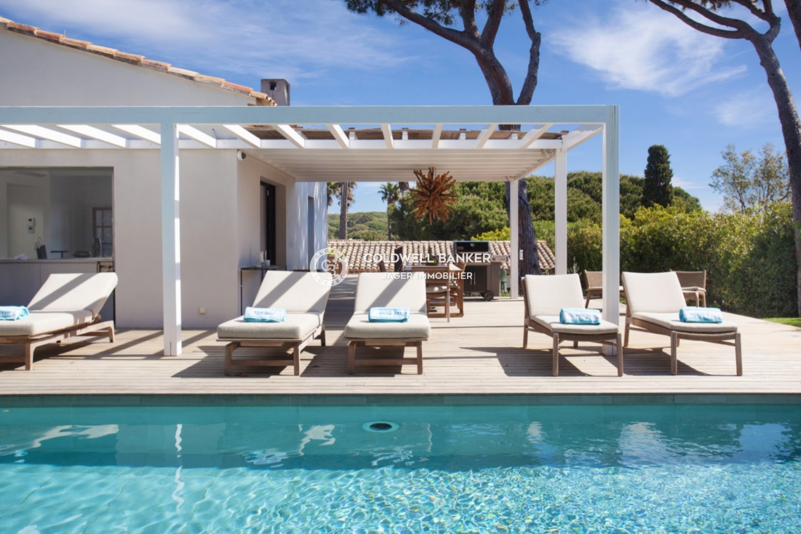 Annonce vente villa de luxe Saint Tropez 4 chambres 5 pièces