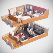 Vente de prestige appartement La Rosiere Vente de prestige appartement La Rosiere