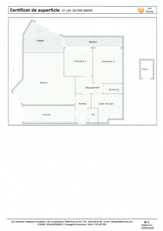 plan appartement type 2 parly 2