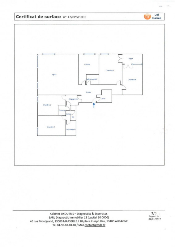 plan appartement f6
