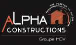 Logo agence ALPHA CONSTRUCTIONS Logo agence ALPHA CONSTRUCTIONS