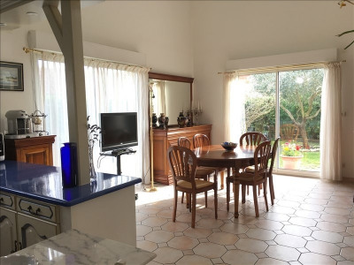 annonce immobiliere Vente de prestige Maison / villa Andernos-les-Bains ANDERNOS plein centre, idéalement située, maison récente en excellent état: Elle offre un lumineux séjour ...