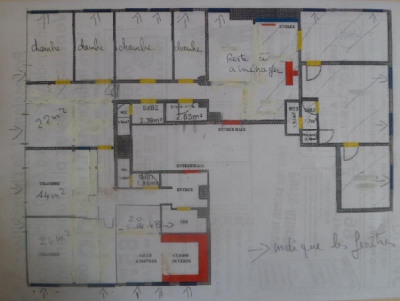 annonce immobiliere Vente Local commercial Évry 260m² DE LOCAUX MIXTES En rez-de-chaussée surélevé (LOCAUX MIXTES idéal professionnels, grande famille ou ...