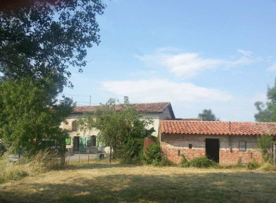 Maison à restaurer en partie - terrain 2500 m² Baziege Maison à restaurer en partie - terrain 2500 m² Baziege