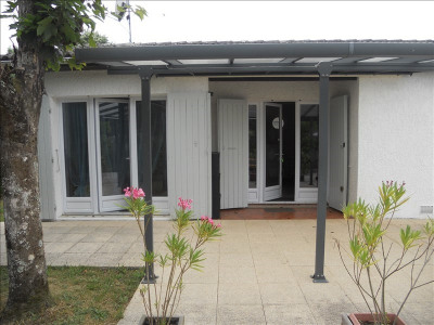 annonce immobiliere Vente Maison / villa Andernos-les-Bains ANDERNOS en exclusivité cette ravissante maison de plain pied est en excellent état: séjour, cuisine amén ...