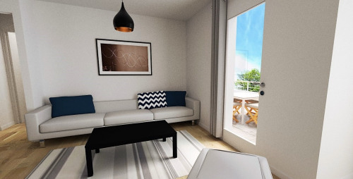 Вложения денег в недвижимости - квартирa 2 комнаты - 45 m2 - Dieppe - Photo 