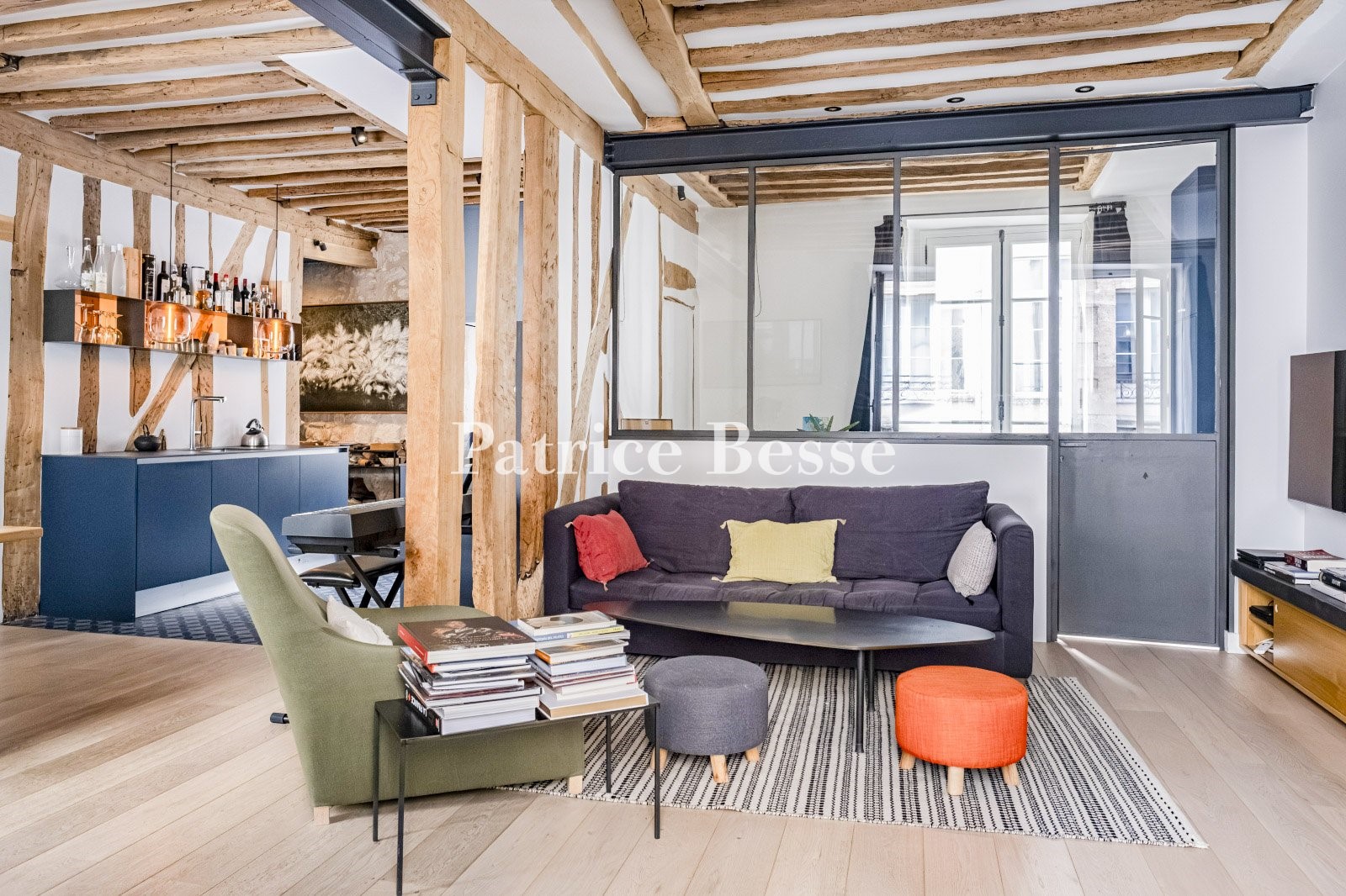 Luxury apartment for sale in the district Saint Gervais
