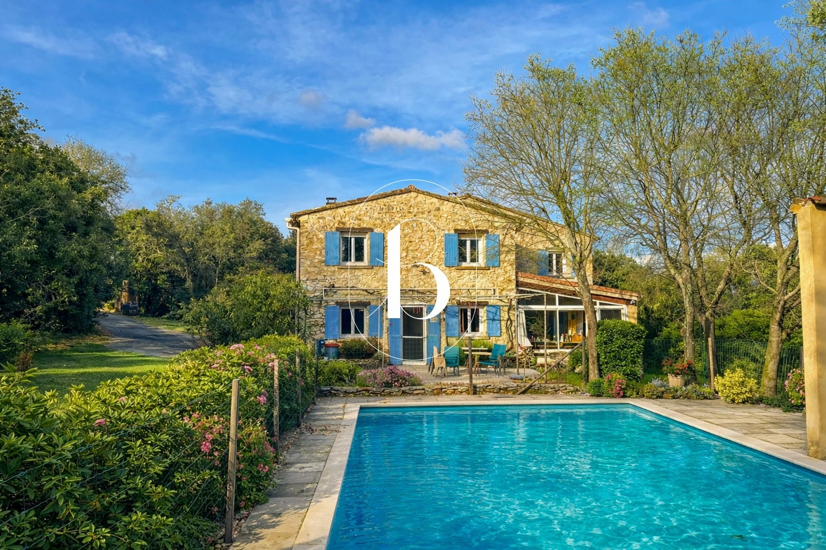 Provençaals landhuis te koop in Goudargues