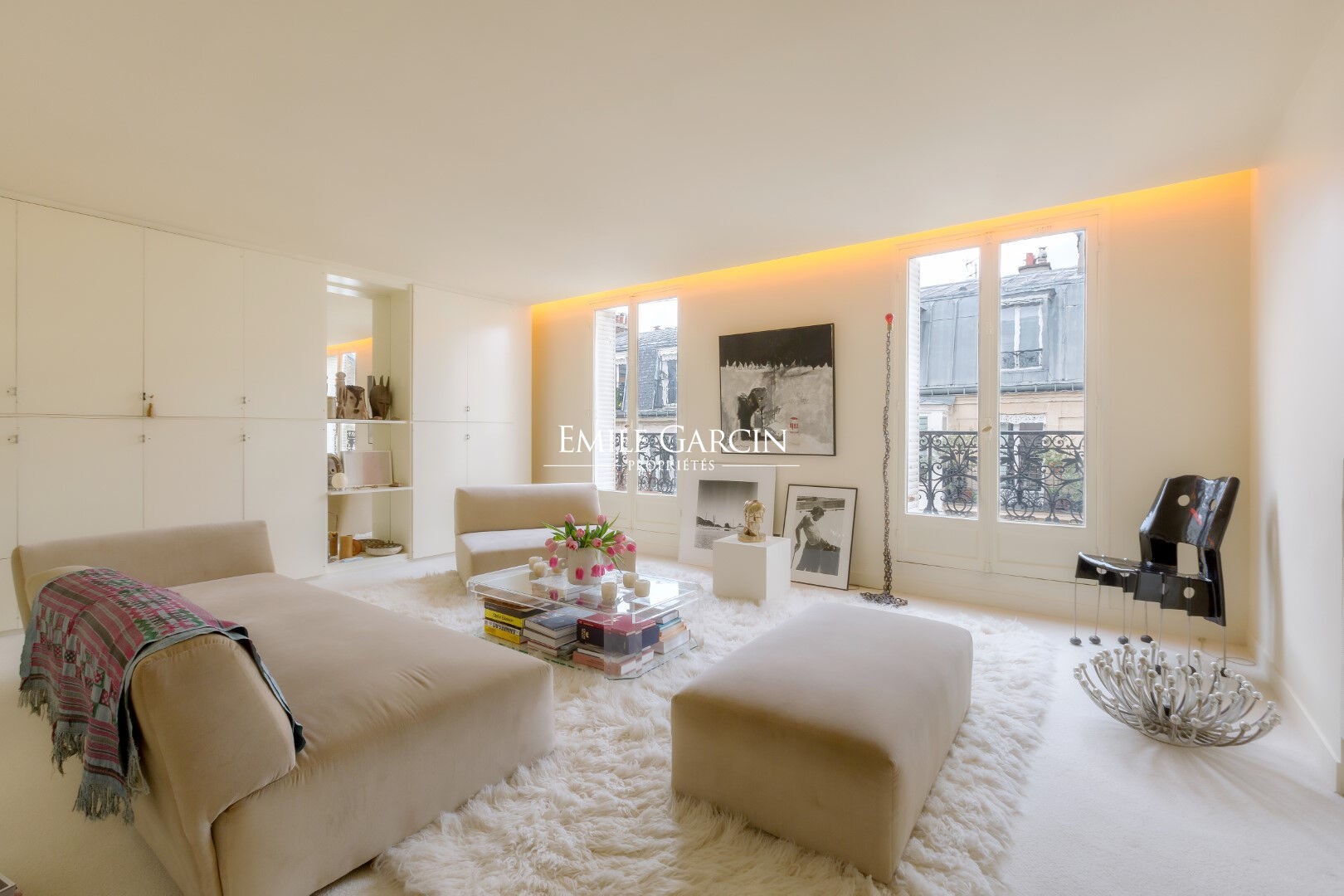Duplex de luxe en location saisonnière à Paris 9ème