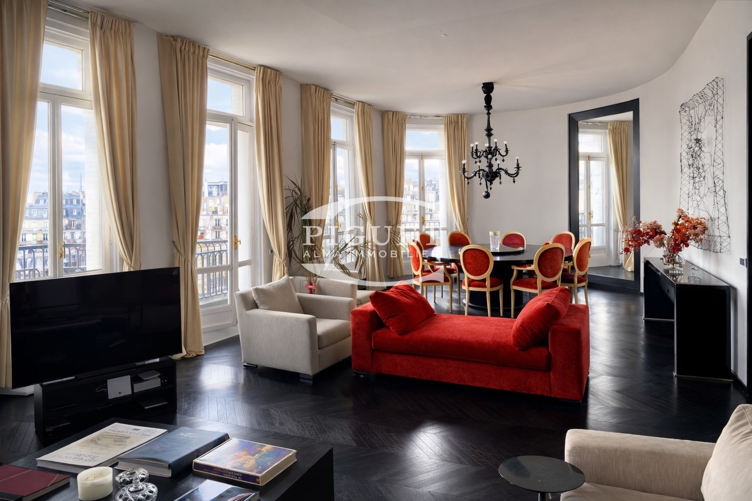 luxe duplex te huur in Chaillot