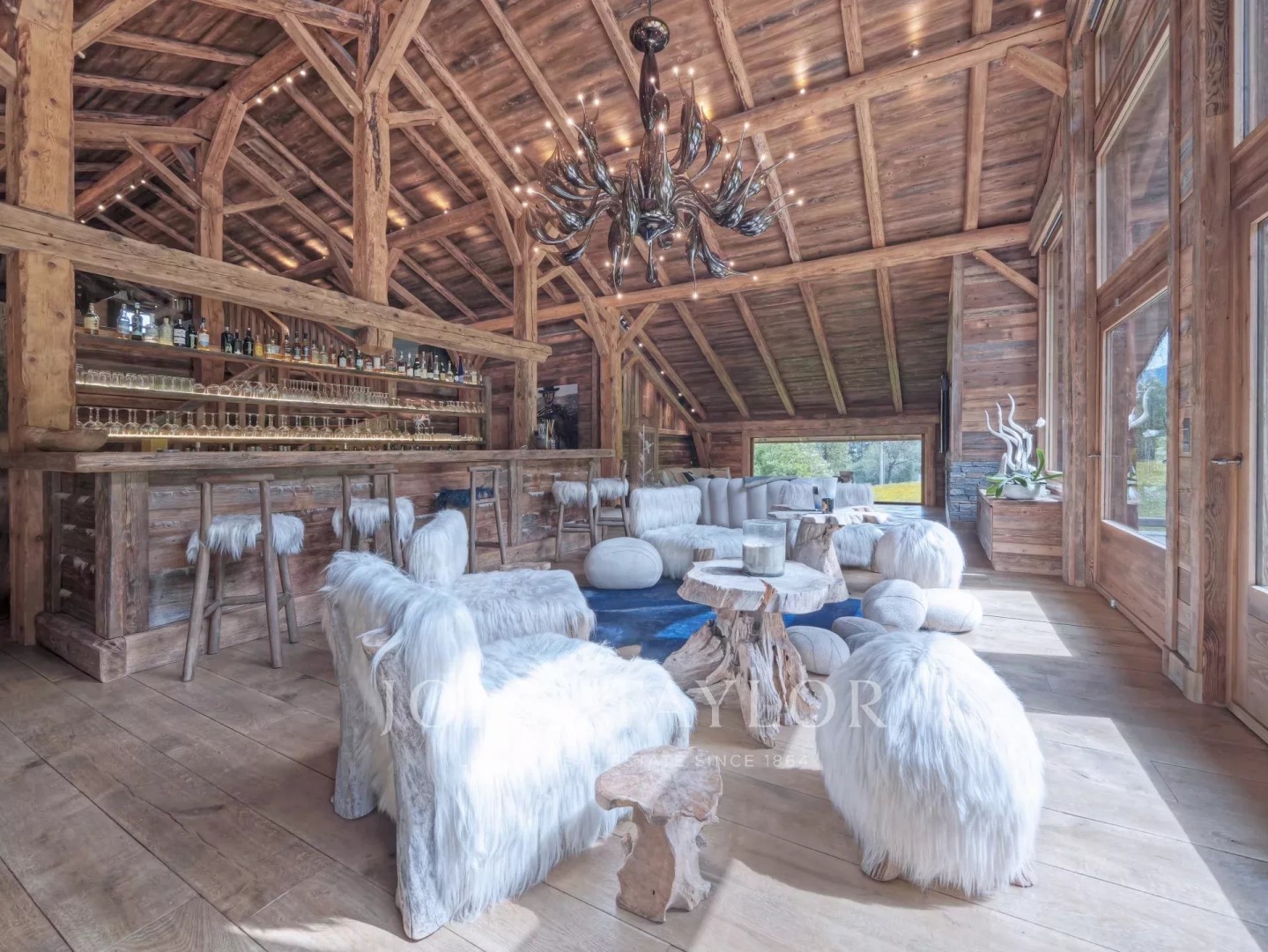 Maison de luxe à vendre à Megève