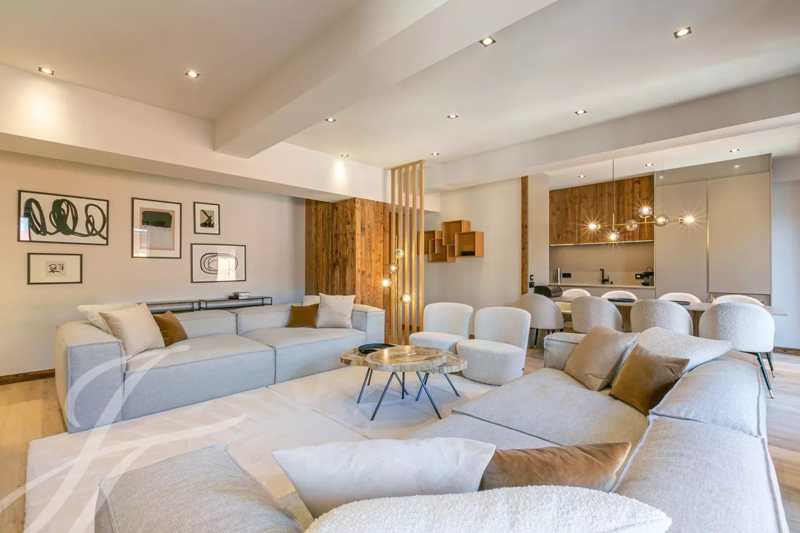 Duplex de luxe à vendre à Megève