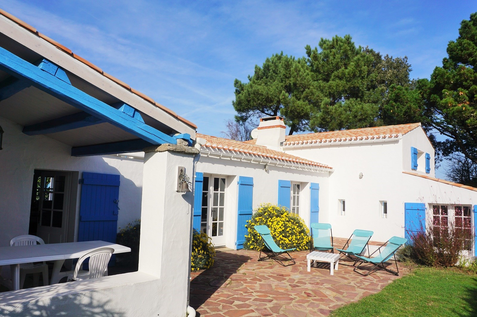 Villa de luxe en location saisonnière dans le quartier Herbaudiere-Le Vieil
