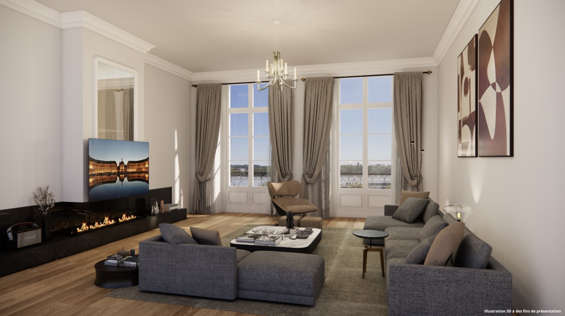 Duplex di lusso in vendita Grand Parc-Chartrons-Paul Doumer