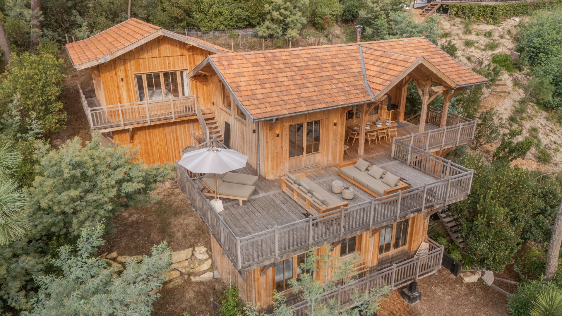 Luxe stadswoning te huur in Cap Ferret