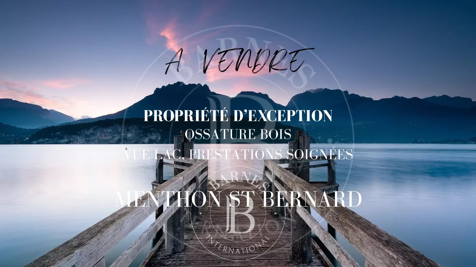 Villa de luxe à vendre à Menthon-Saint-Bernard