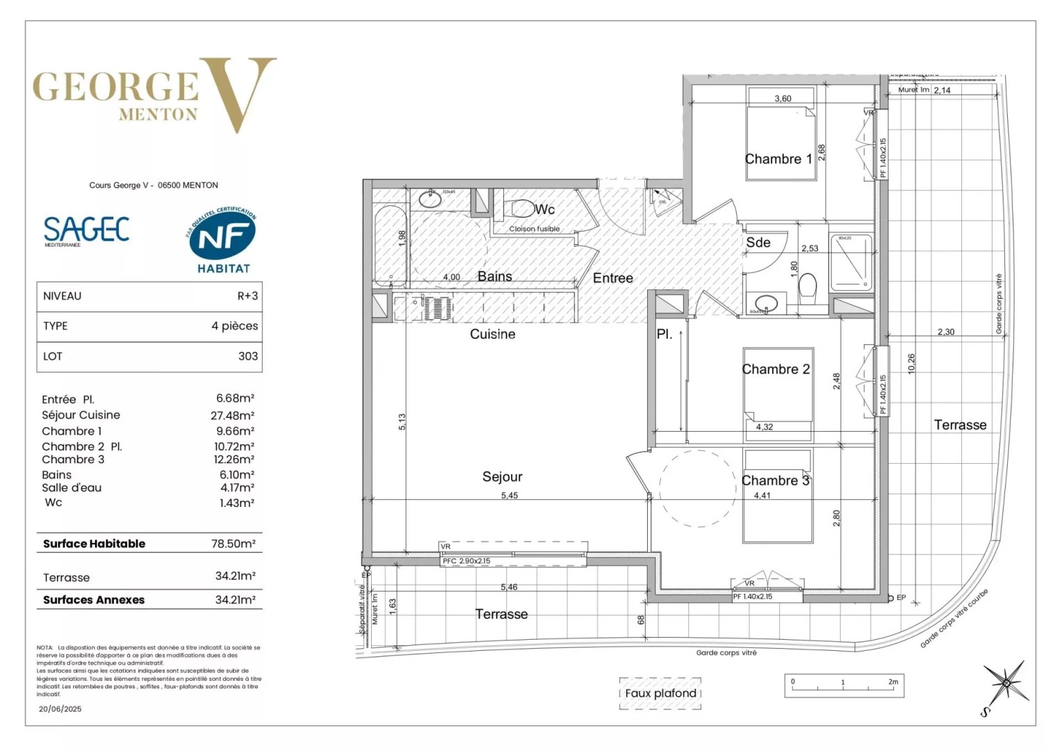 Appartement de luxe à vendre dans le quartier Bioves-Casino