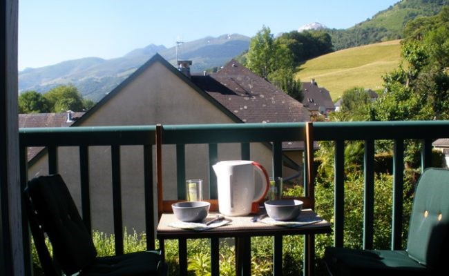 Petit déjeuner face au Pic du Midi