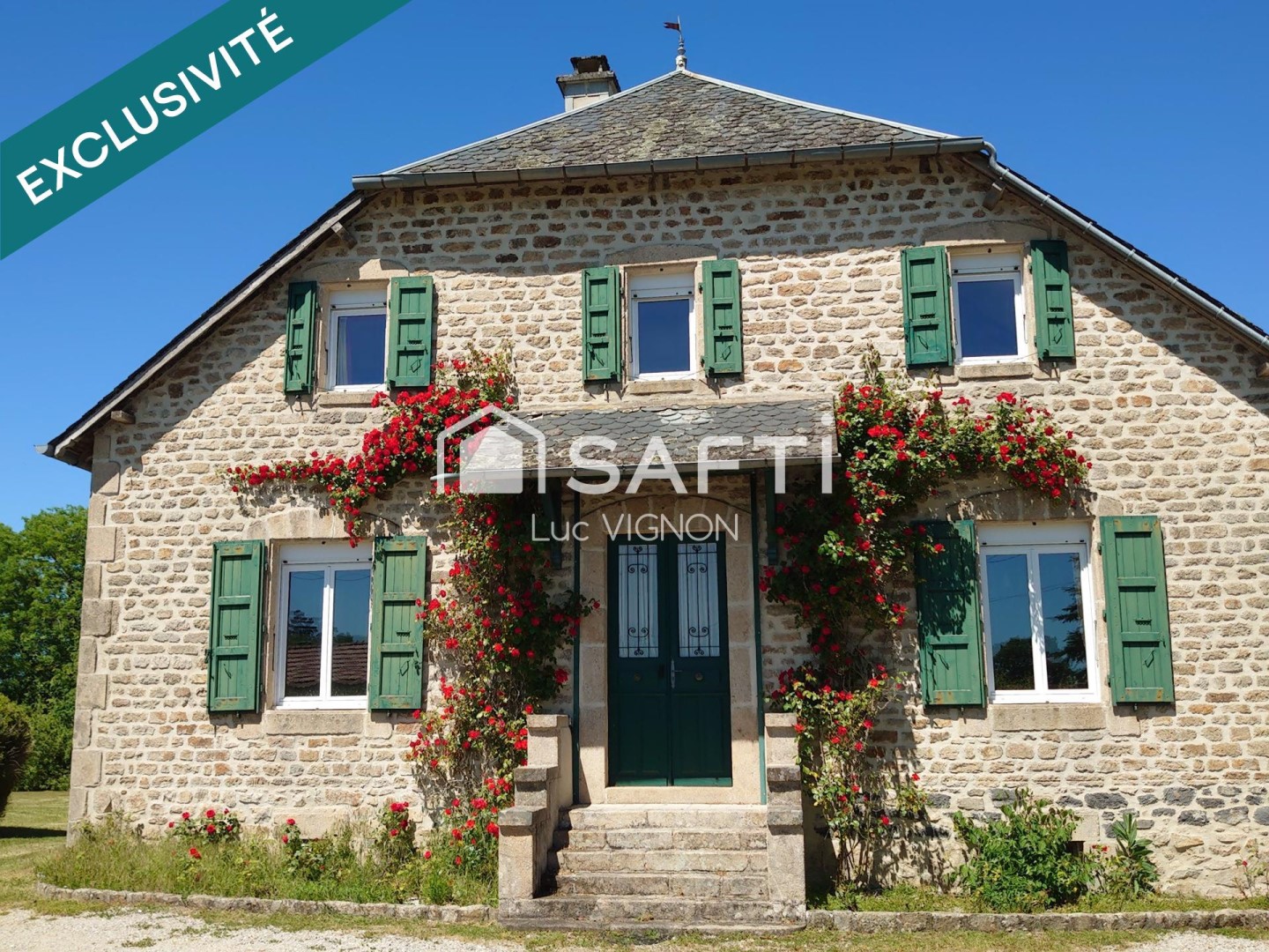 Maison de maître à vendre à Bassignac-le-Haut
