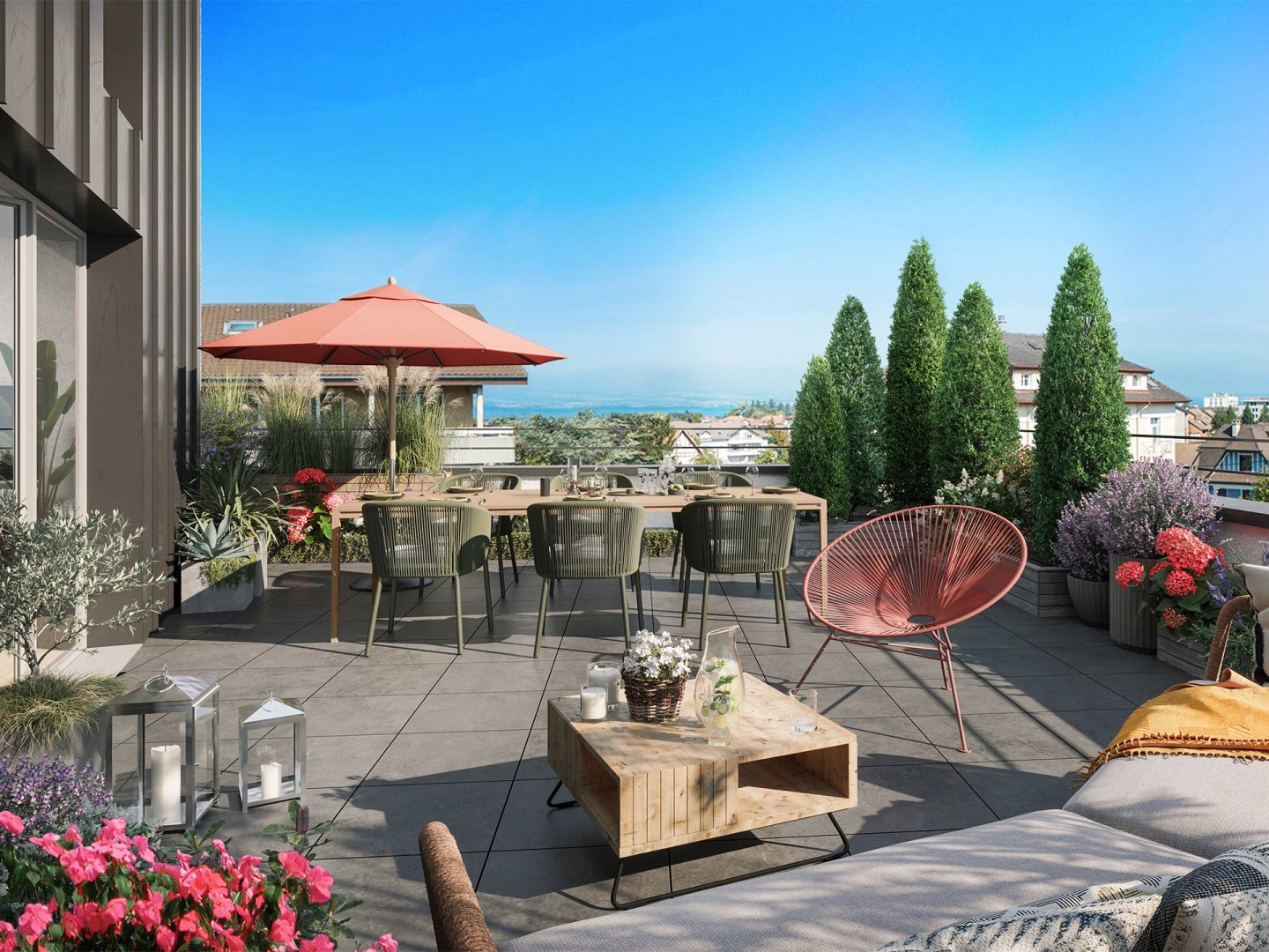 Duplex de luxe à vendre dans le quartier Centre Ville Est