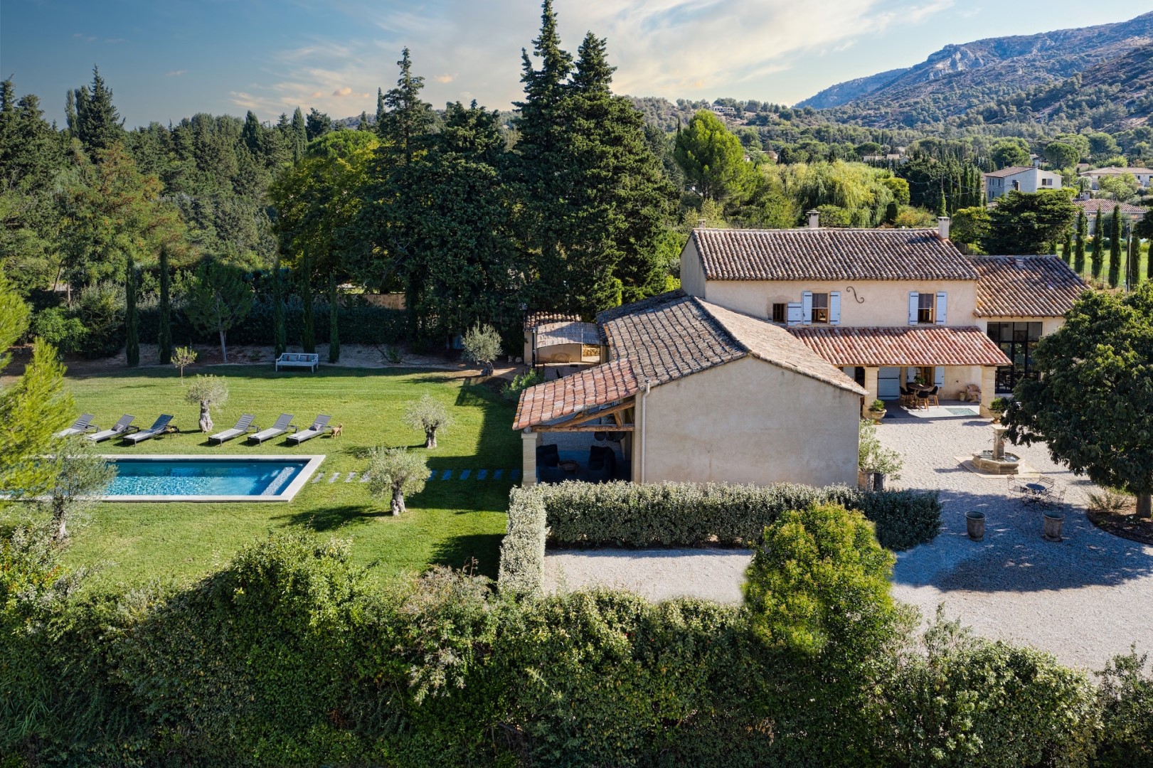 Mas en location saisonnière à Eygalières