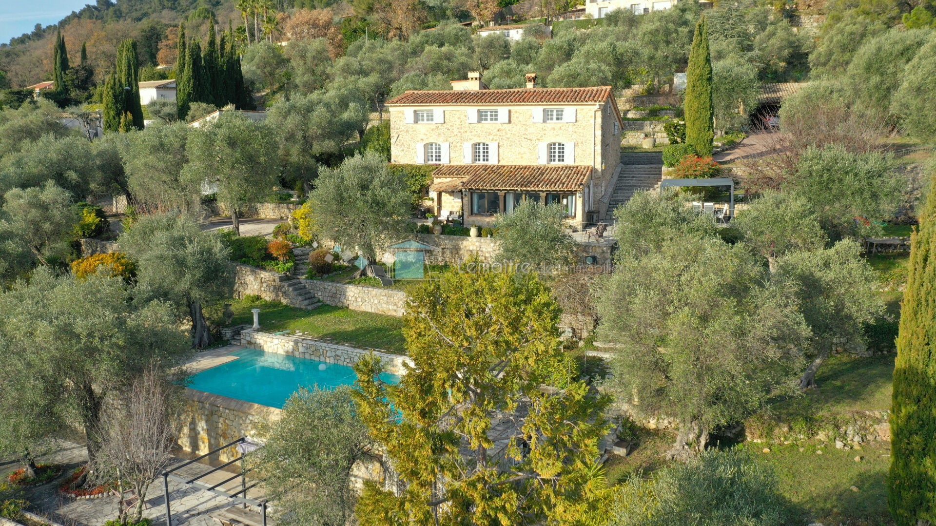 Maison de luxe à vendre à Le Tignet