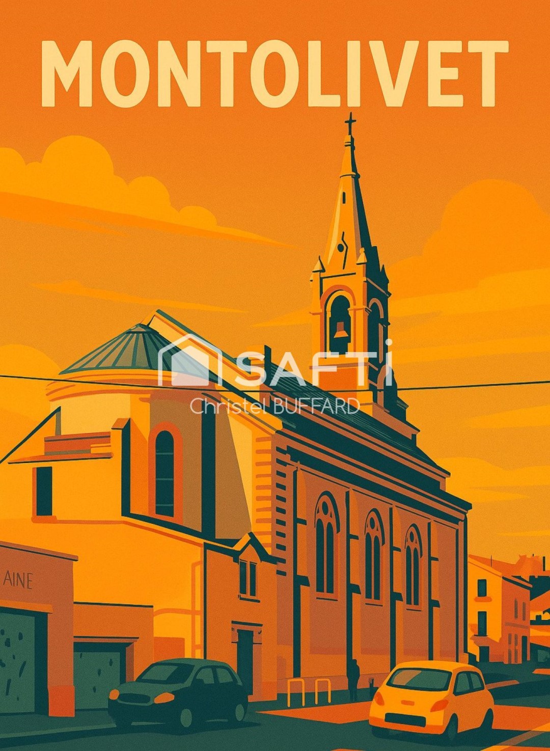 Maison contemporaine à vendre dans le quartier Montolivet