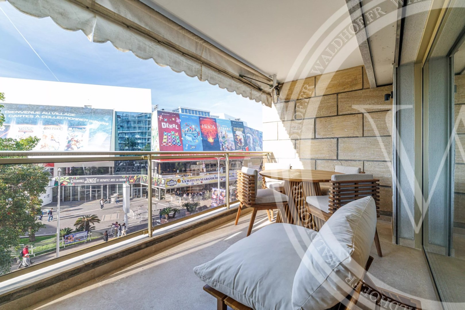 Luxus-Apartment zu vermieten Croisette-Palm-Beach