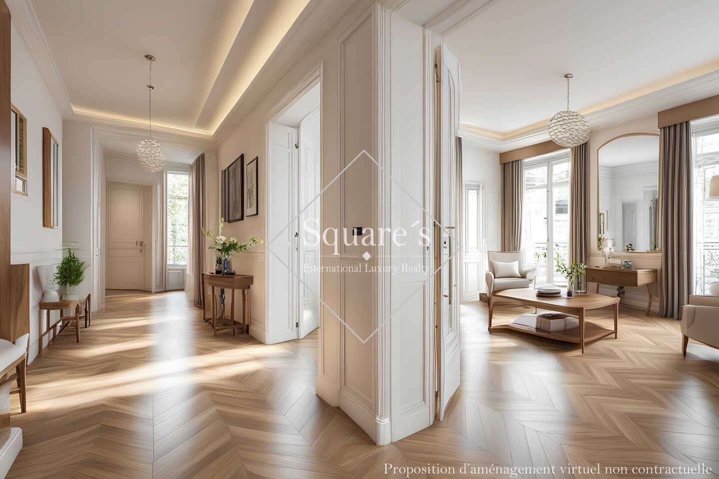 Appartement de luxe à vendre dans le quartier Ternes-Maillot