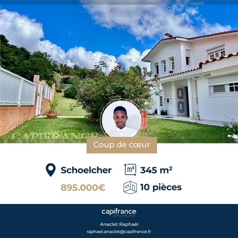 Maison d'architecte à vendre à Schœlcher