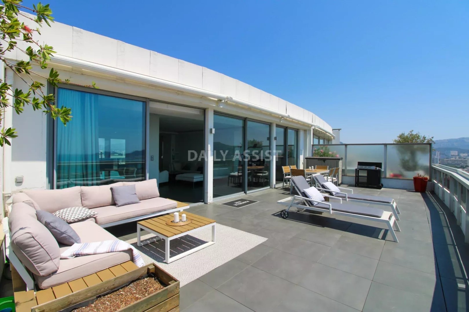 Luxe appartement te huur in Périer