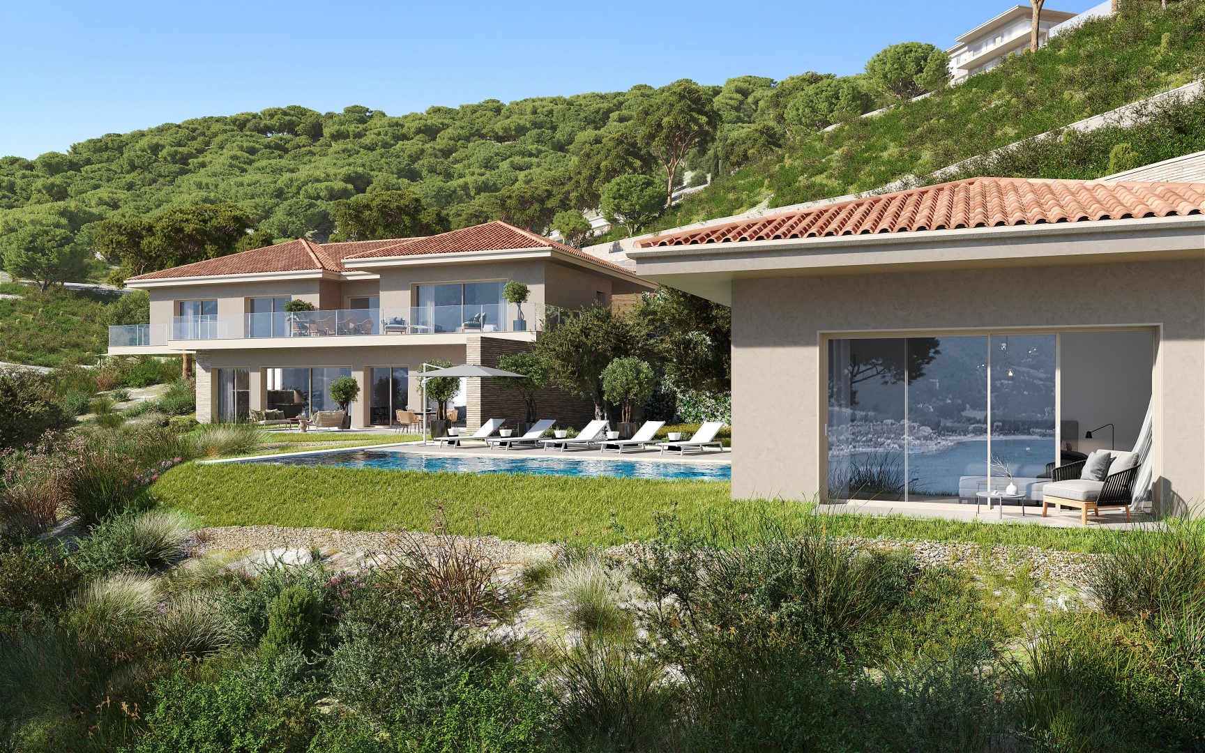 Luxe stadswoning te koop in Grimaud