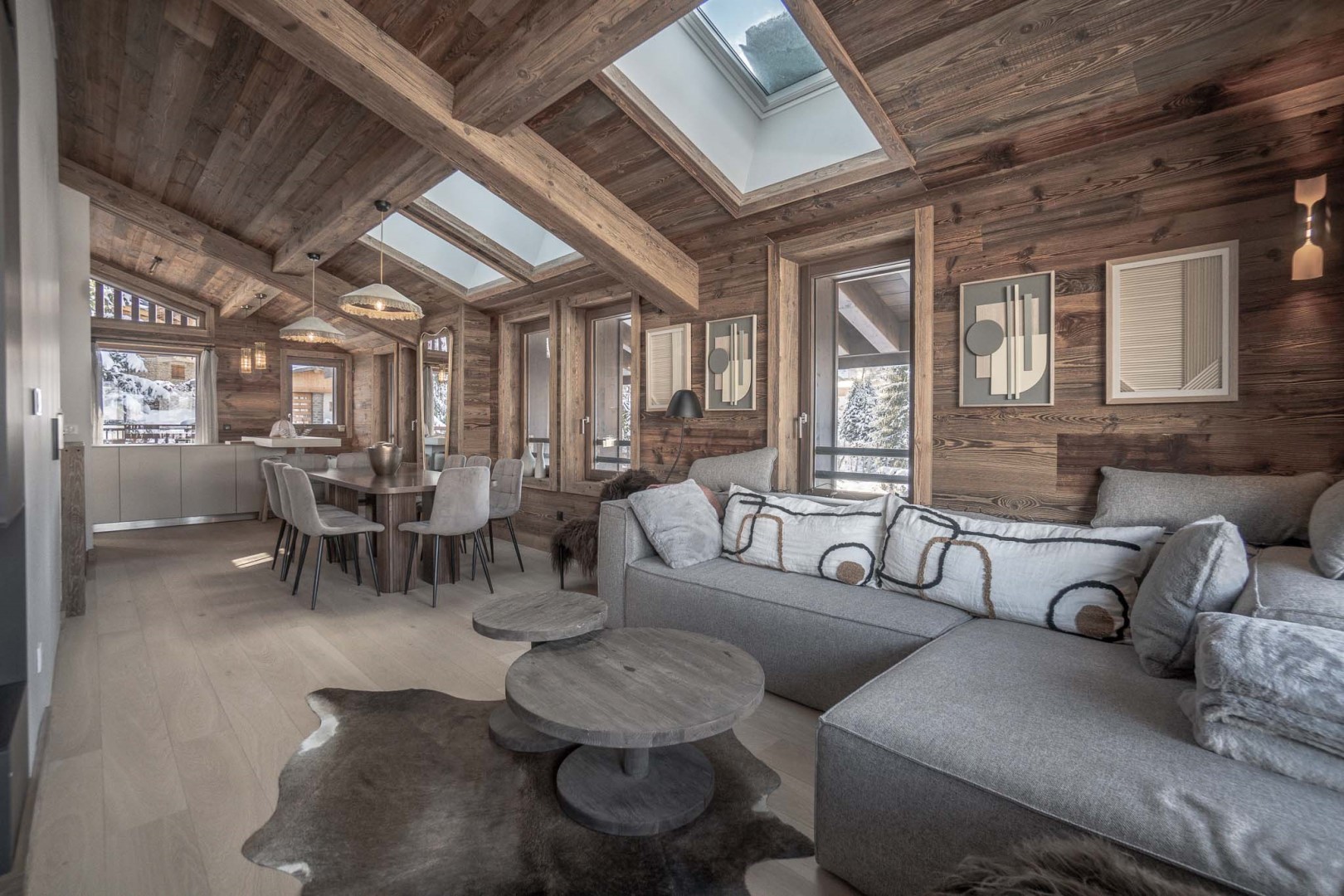 luxury duplex for sale in Megève