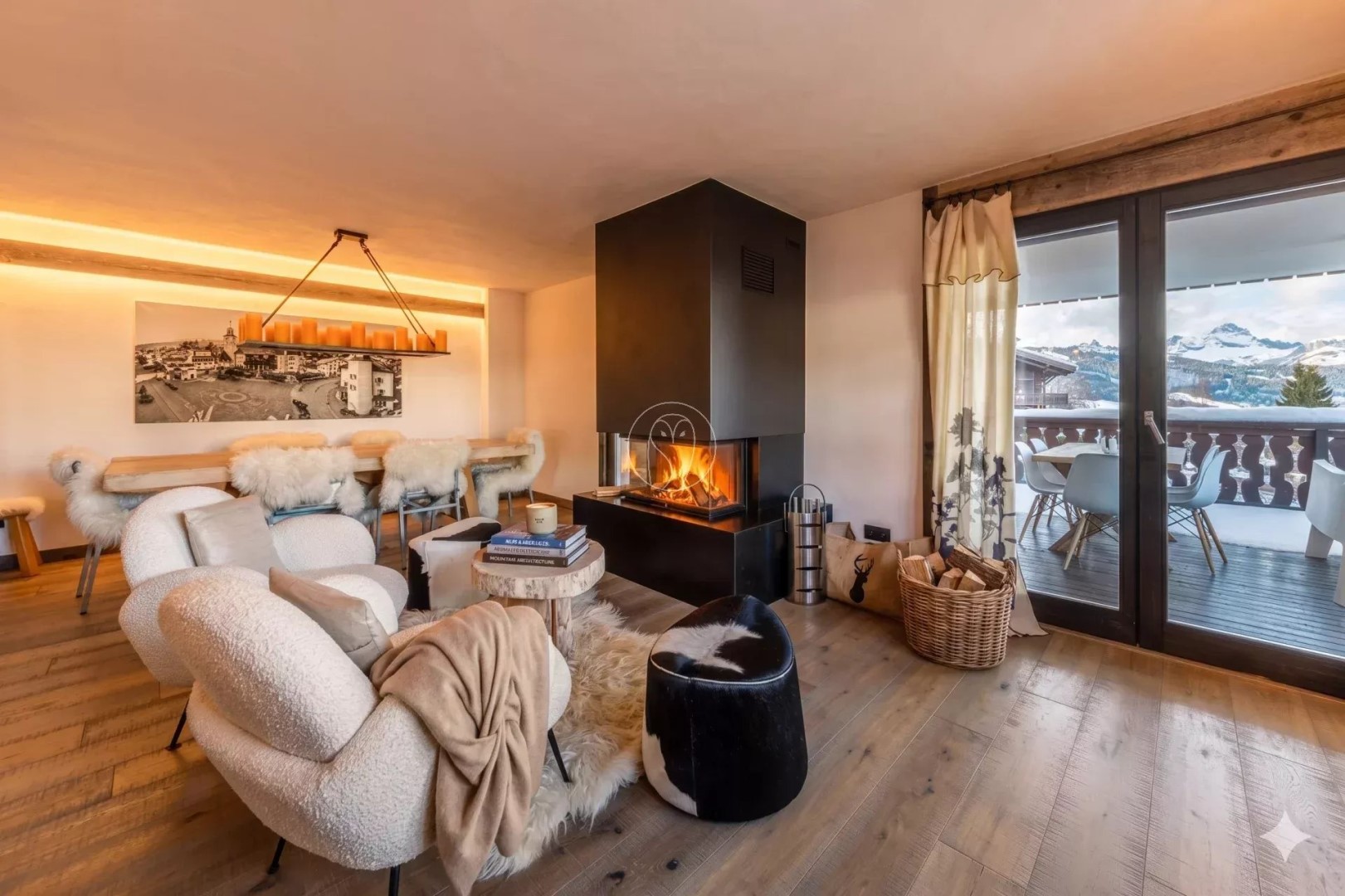 Appartement de luxe à vendre à Megève