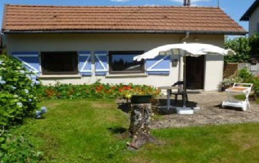 la terrasse et le meublé