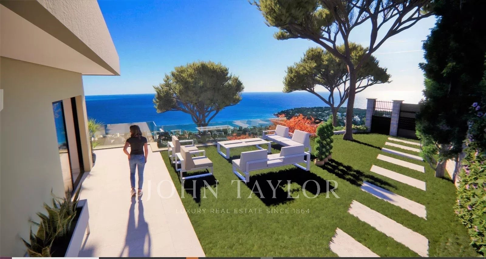 Luxury villa for sale in the district Val de Gorbio