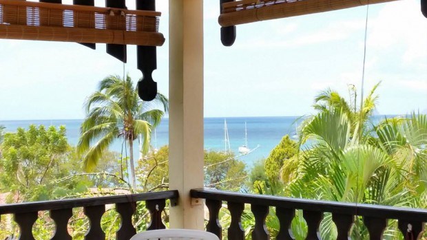 BALCON D'ANGLE SANS VIS A VIS