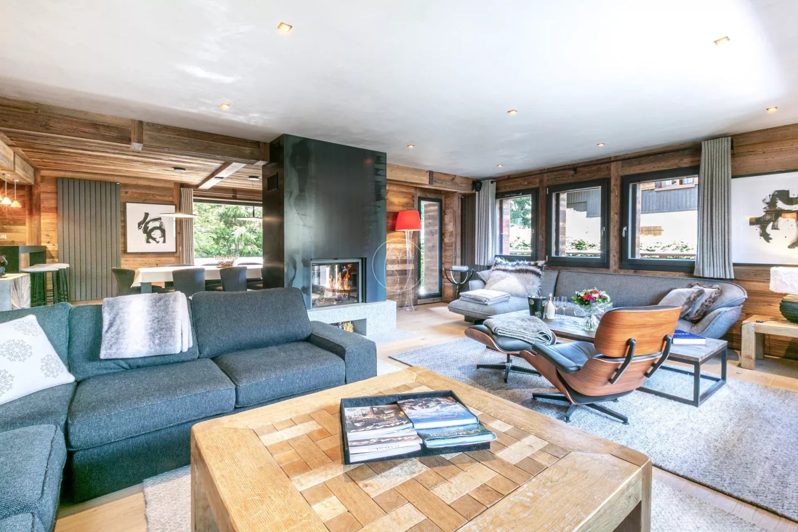 Chalet de luxe en location saisonnière à Megève