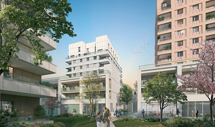 Les Ateliers du Parc à Villeurbanne : programme immobilier neuf