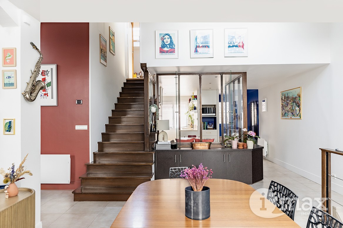Duplex de luxe à vendre dans le quartier Bac-Bécon-Flachat-Colombes