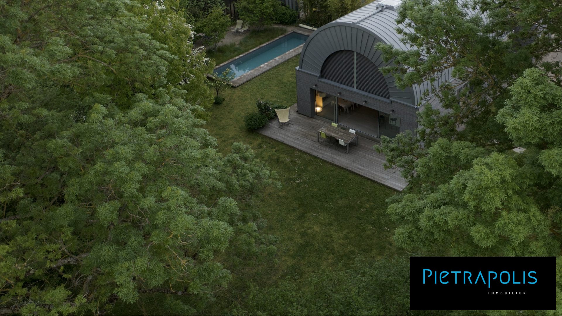 Contemporary house for sale in Villette-d'Anthon