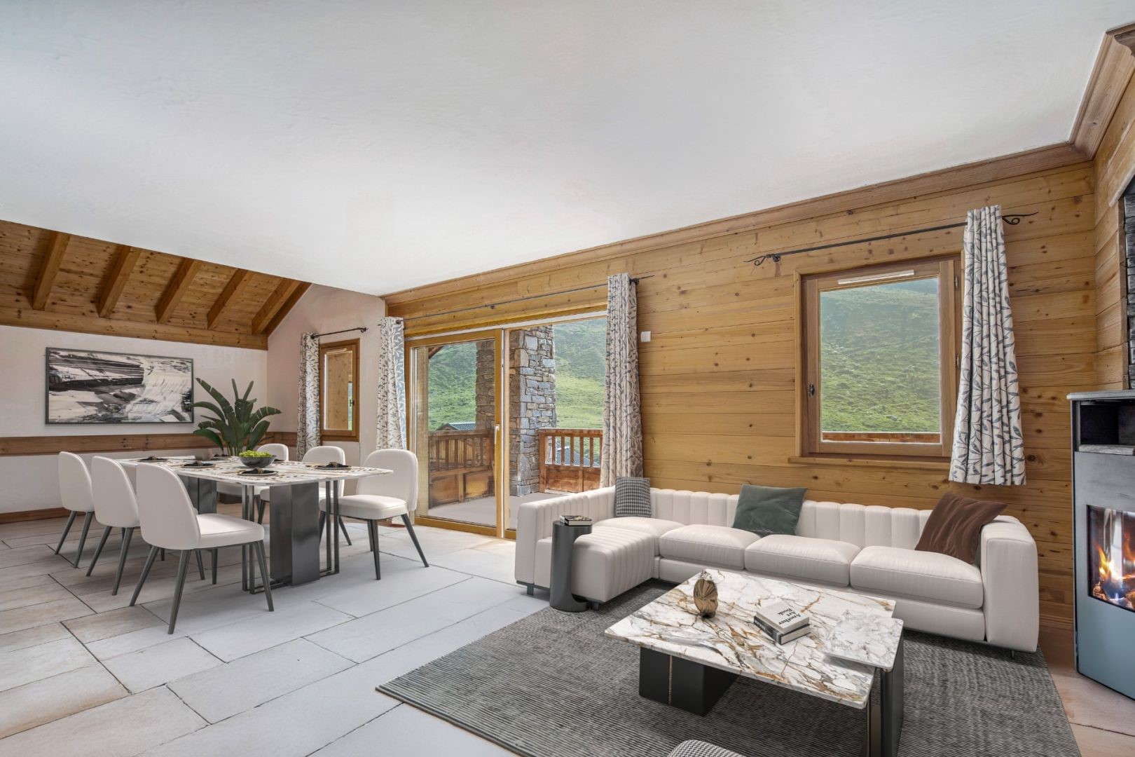 Luxus-duplex zu verkaufen Les Menuires