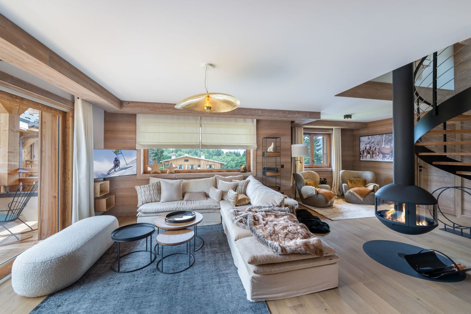 luxe duplex te koop in Megève