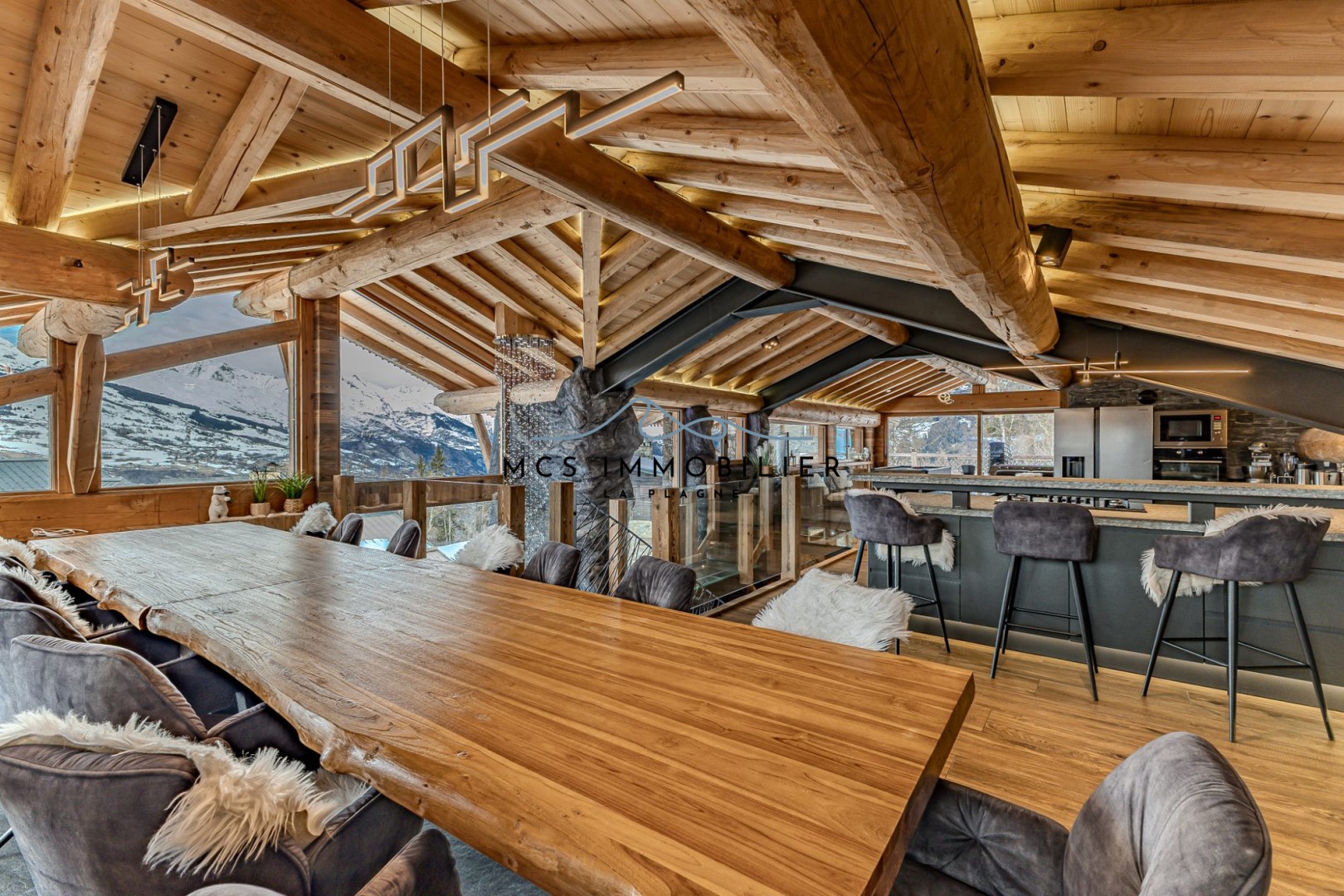 Luxe chalet te koop in La Plagne