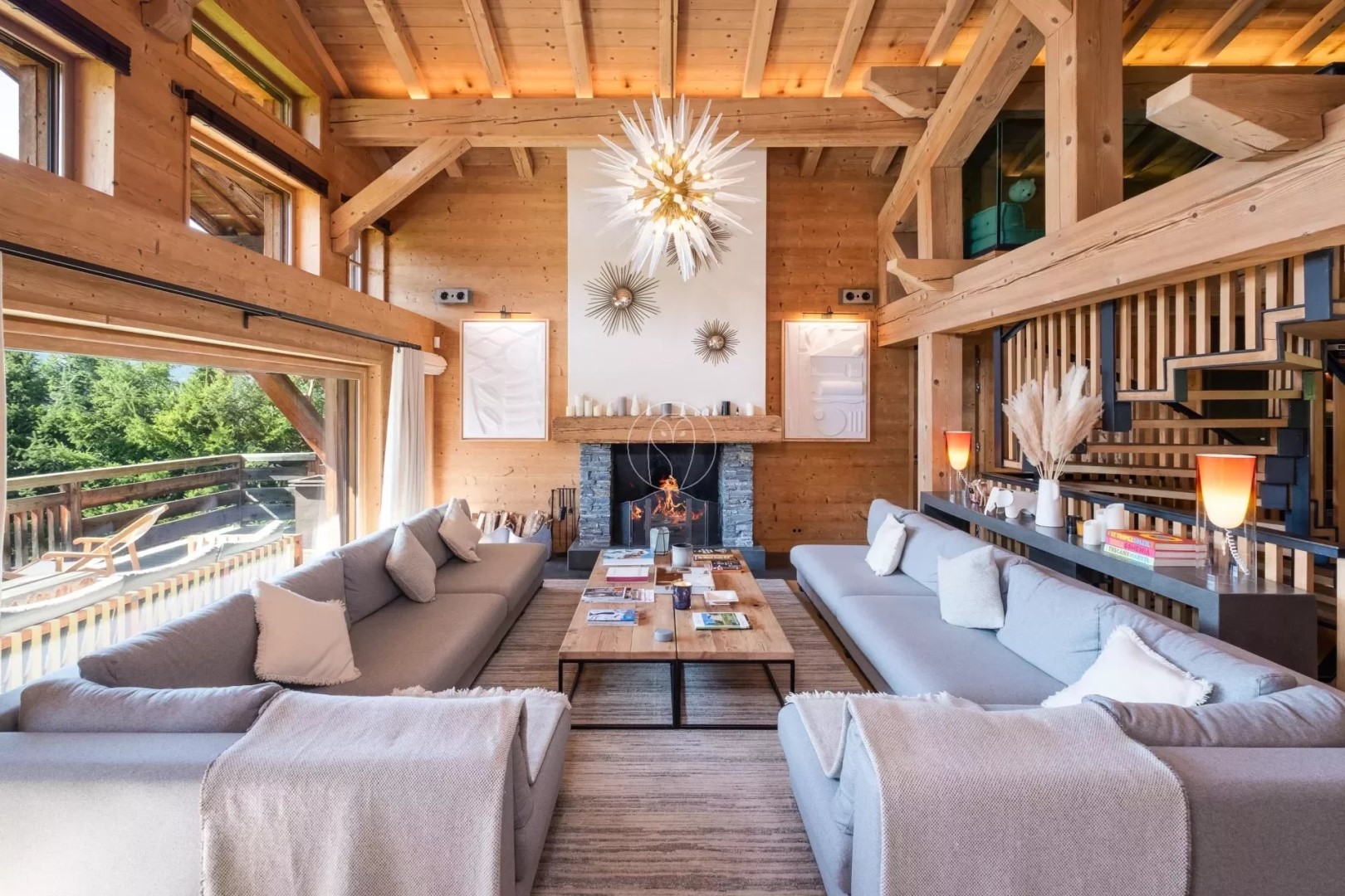 Chalet de luxe en location saisonnière à Megève