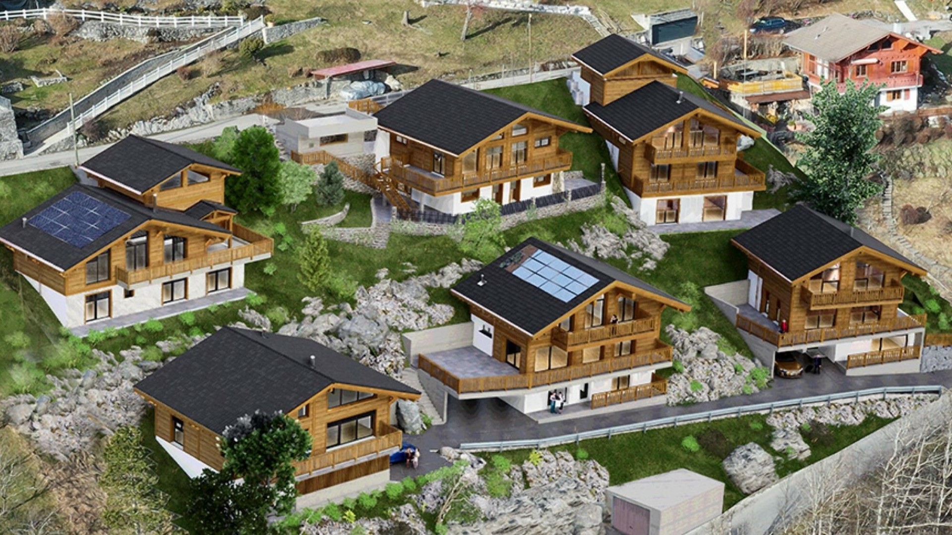 chalets de luxe à vendre en Suisse Lux Residence