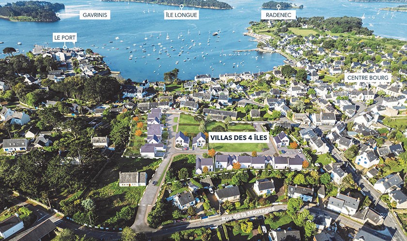 Program neuf Villas des 4 îles - Larmor-Baden