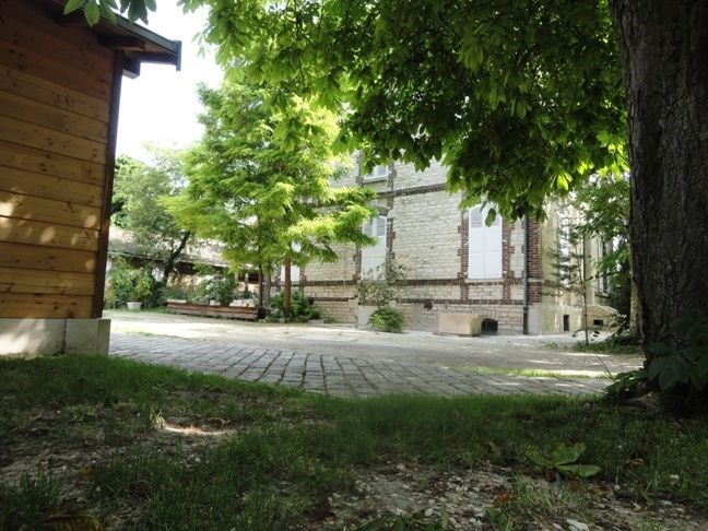 Au fil de Troyes. Sous les arbres.