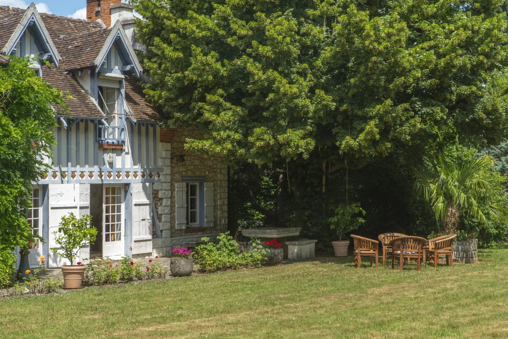 Maison de luxe à vendre à Bois-le-Roi